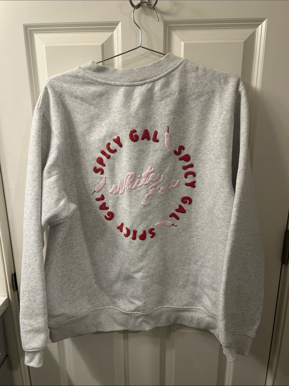 White Fox Spicy Gal Crewneck - Picture 2 of 3
